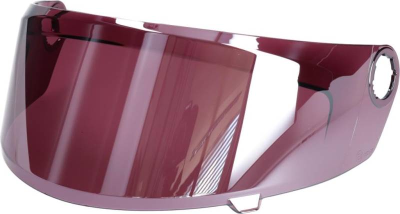 NEXX X.G100 XG100 Racer Visier Ersatz Windschutzscheibe Shield Clear Tint Silver (Iridum Red) von X NEXX HELMETS