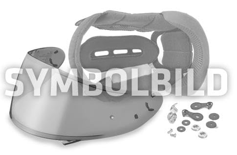 NEXX X.G30-X.G20 Visiermechanik komplett silber von X NEXX HELMETS