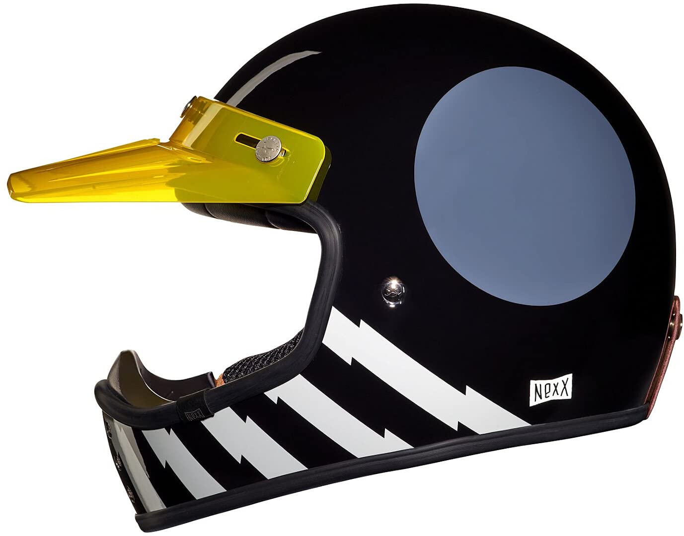 Nexx X.G200 Tracker Motocross Helm (Black/White,XL (61/62)) von X NEXX HELMETS