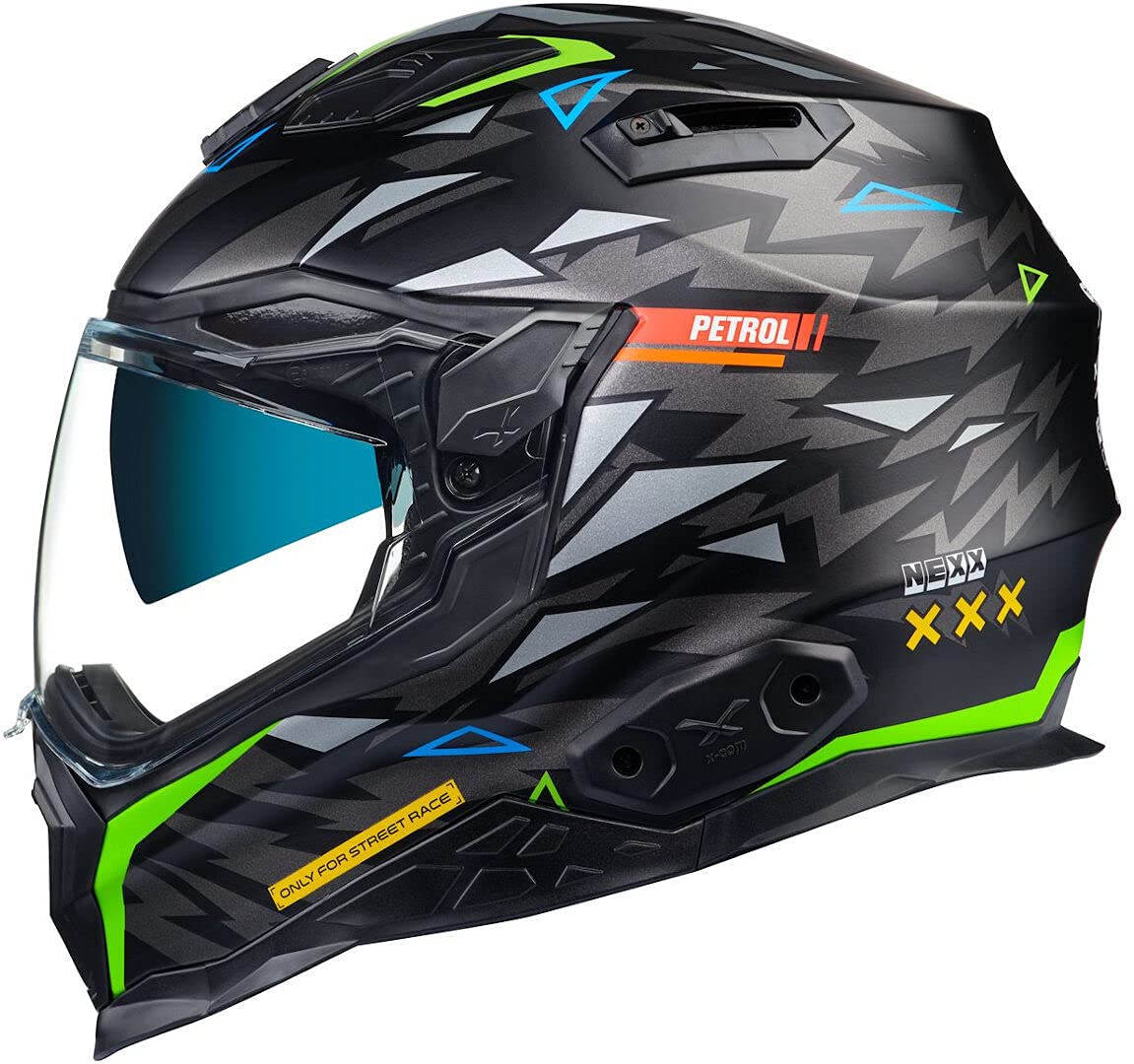 Nexx X.WST 2 Rockcity Helm (Black Matt,XXL (63/64)) von X NEXX HELMETS