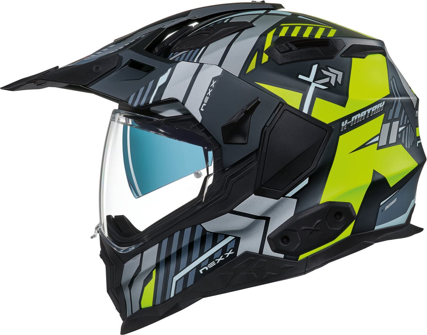 Nexx X.Wed 2 Wild Country Helm (Black/Yellow,XS (53/54)) von X NEXX HELMETS