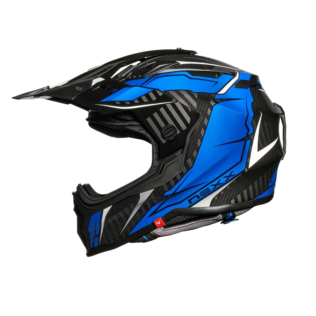 Nexx X.Wrl Atika Blue White Adventure Helmet XXL von X NEXX HELMETS