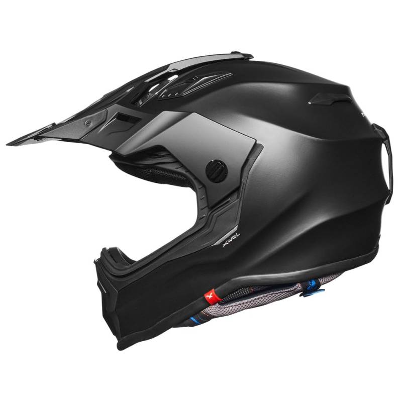 Nexx X.Wrl Plain Black Matt Adventure Helmet XXL von X NEXX HELMETS