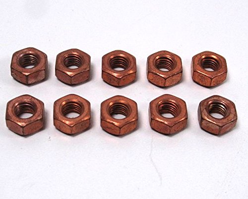 10 x Kupfermutter M10 x1,5 Kupfer Mutter Auspuff Auspuffhalter Krümmer Turbo von X-Parts