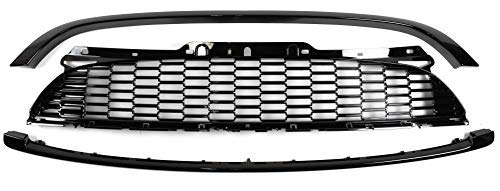 1023210 Kühlergrill SET für Cooper R56 R57 R58 R59 2006-2009 Schwarz von X-Parts