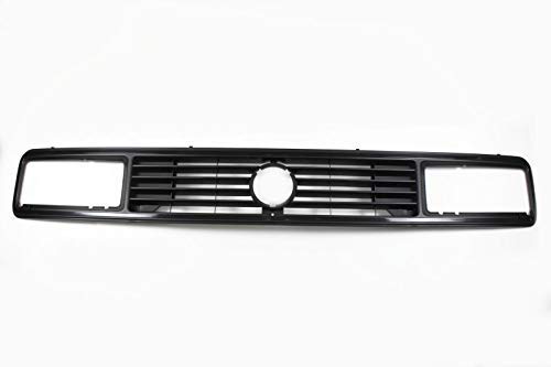 1184506000 X- Parts Kühlergrill SCHWARZ Doppelscheinwerfer Rechteckscheinwerfer für Bus T3 von X-Parts