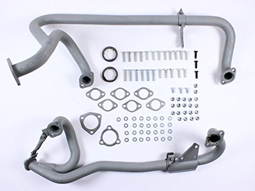 Auspuff Krümmer Geweih Set + Montagesatz WBX Benziner 1.9 2.1 er/xb1927 von X-Parts