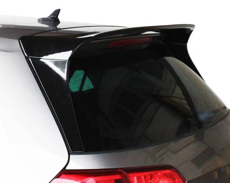 Dachspoiler inkl. Flaps Links und rechts Heckspoiler 3-teilig schwarz glänzend zum Aufkleben für 7 VII Typ AU ab Baujahr 2012-2019 5G0805902 von X-Parts