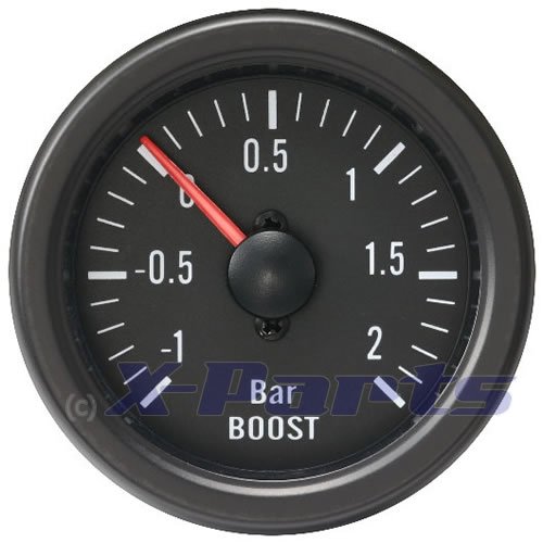 Boost pressure indicator Retro Oldschool charge pressure: 52 MM von X-Parts