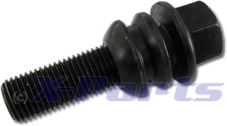 Schwarze Radschrauben Bolzen Audi Q7 VW Touareg Bus von X-Parts