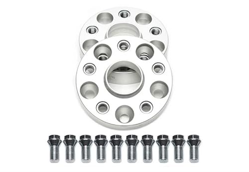 Spurverbreiterung Festverschraubtes System Set mit Zentrierung für OEM Schrauben M14x1.5 5x112 Nabenlochbohrung 57,1 Seite: 20/25 / 30mm pro Achse: 40/50 / 60mm X-Parts 1039058 (30mm) von X-Parts