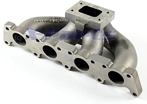 Turbo Krümmer 1,8T 20V Hi-Flow T25 Topmount Gusskrümmer Ni-Resist D5S von X-Parts