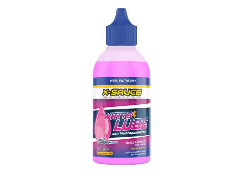 X-Sauce Watts Lube Kettenschmiermittel, 125 ml, Pink von X-Sauce