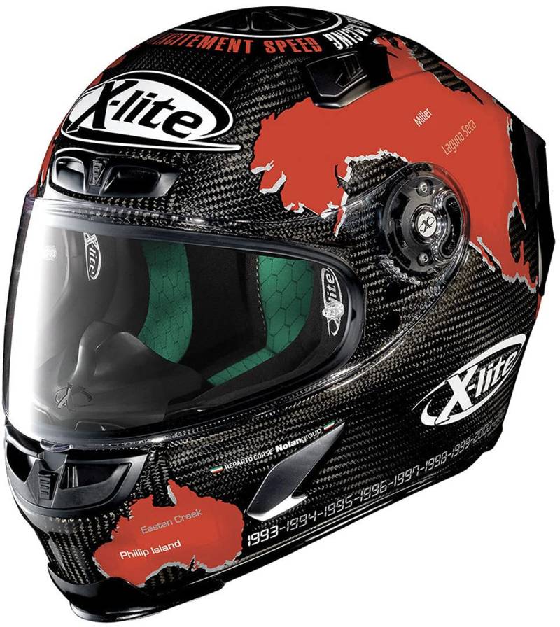 X-Lite X-803 Ultra Carbon Checa Integralhelm L (60) von X-lite