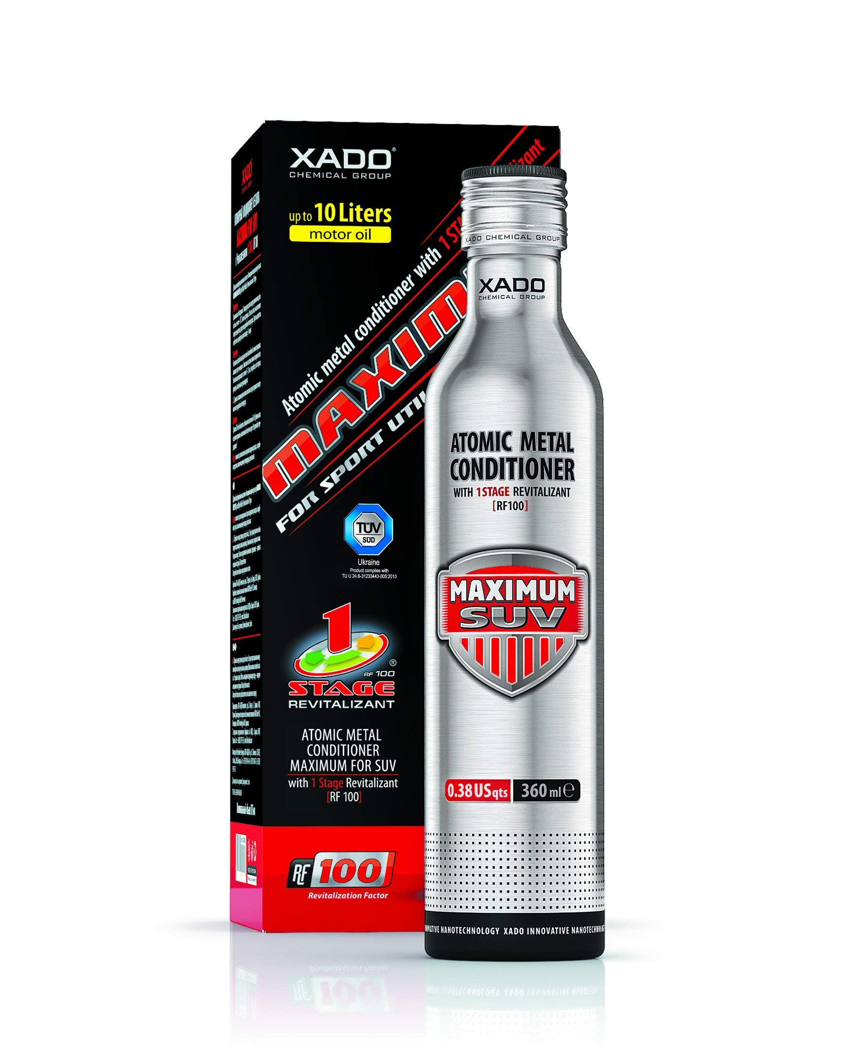 XADO 1 Stage Maximum for SUV Atomic Metal Conditioner (Bottle, 360 ml) by XADO Chemical Group von XADO