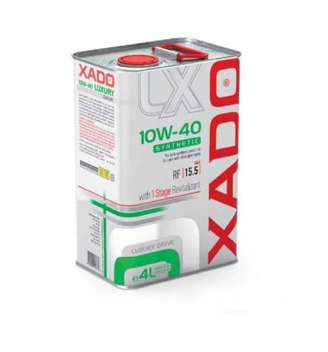 XADO Motor-Öl 10W-40 Synthetisch - Luxury Drive mit Additiv Revitalizant Gegen Verschleiss - 4 Liter von XADO