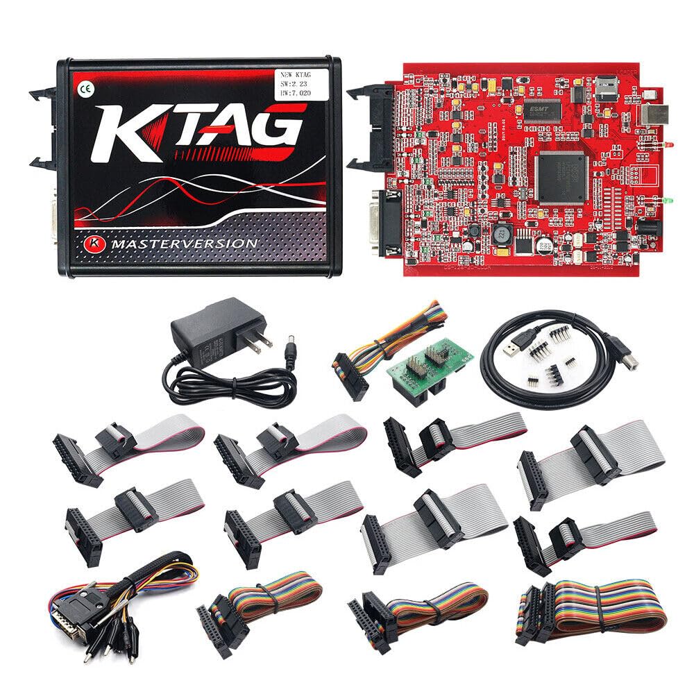 XAEIOW KTAG V7.020 V2.25 Red PCB European Edition ECU Programmierer von XAEIOW