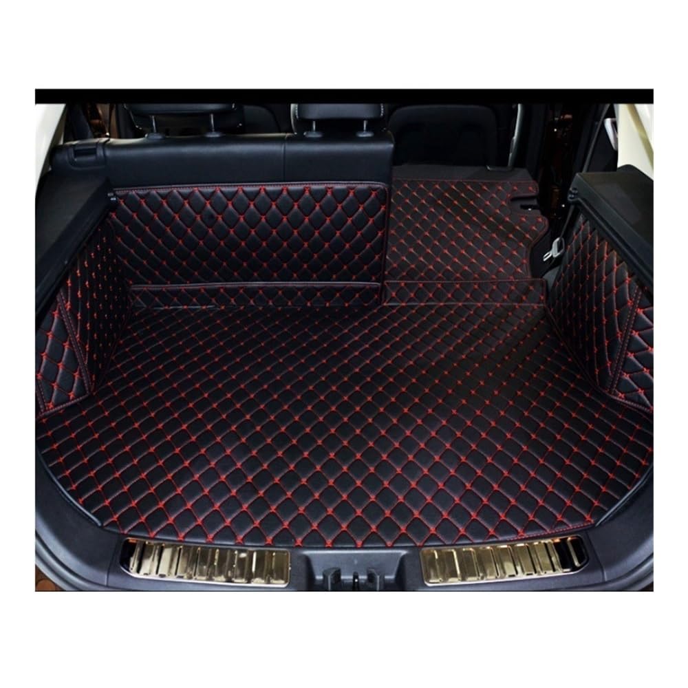 Für A3 Für Limousine 2021 2022 Vollständige Abdeckung Kofferraummatte Kofferraumwanne Cargo Liner Autozubehör Kofferraumwanne(Black red) von XARNUH