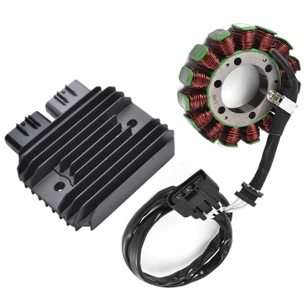 Spannungsregler Motorrad Für Ka&wasaki Für Ninja Für ZX-6R Für ZX6R 2009-2014 Für ZX10R Für ZX-10R 2008-2010 Motorrad Spannungsreglergleichrichter Stator Spule von XARNUH