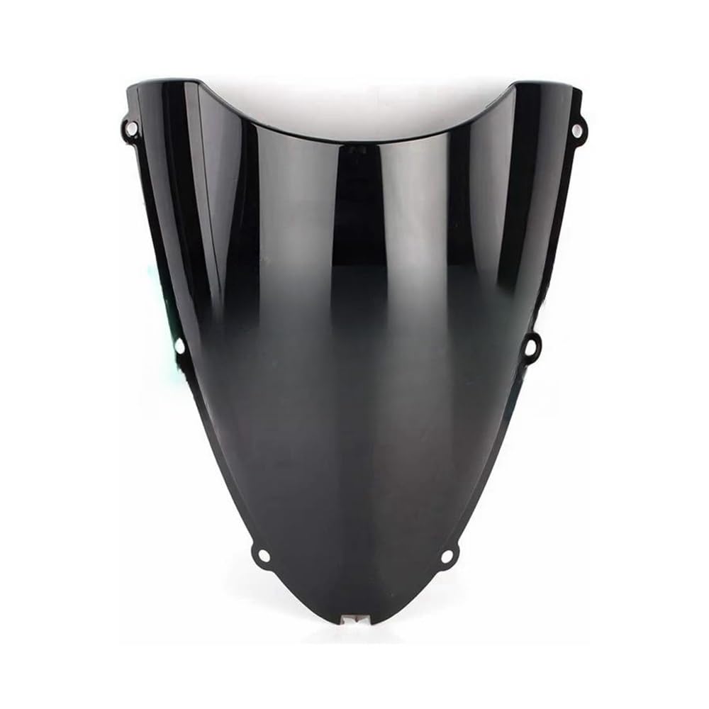 Windschild Motorrad Für N&inja Für ZX6R 636 2005 2006 2007 2008 Für ZX10R 2006 2007 Motorrad Windschutzscheibe Windschutz Bildschirm Verkleidung Verkleidung Deflektor(Black) von XARNUH