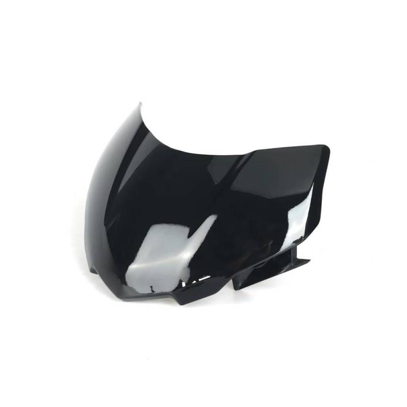 Windschild Motorrad Für Straße Für Triple Für 765RS Für moto2 2023 Motorrad Zubehör Windschutzscheibe Windschutzscheibe Für Sport Windschutzscheibe Deflektor Verkleidung Deflektor(Shiny Black set) von XARNUH