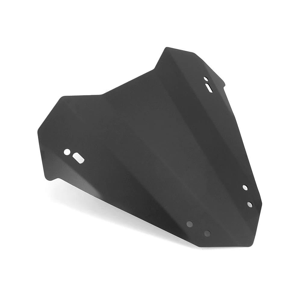 Windschild Motorrad Für X-MAX 300 2023 Motorrad Zubehör Windschutzscheibe Windschutz Kit Deflektor Windschutzscheibe Spoiler Verkleidung Deflektor(Black) von XARNUH