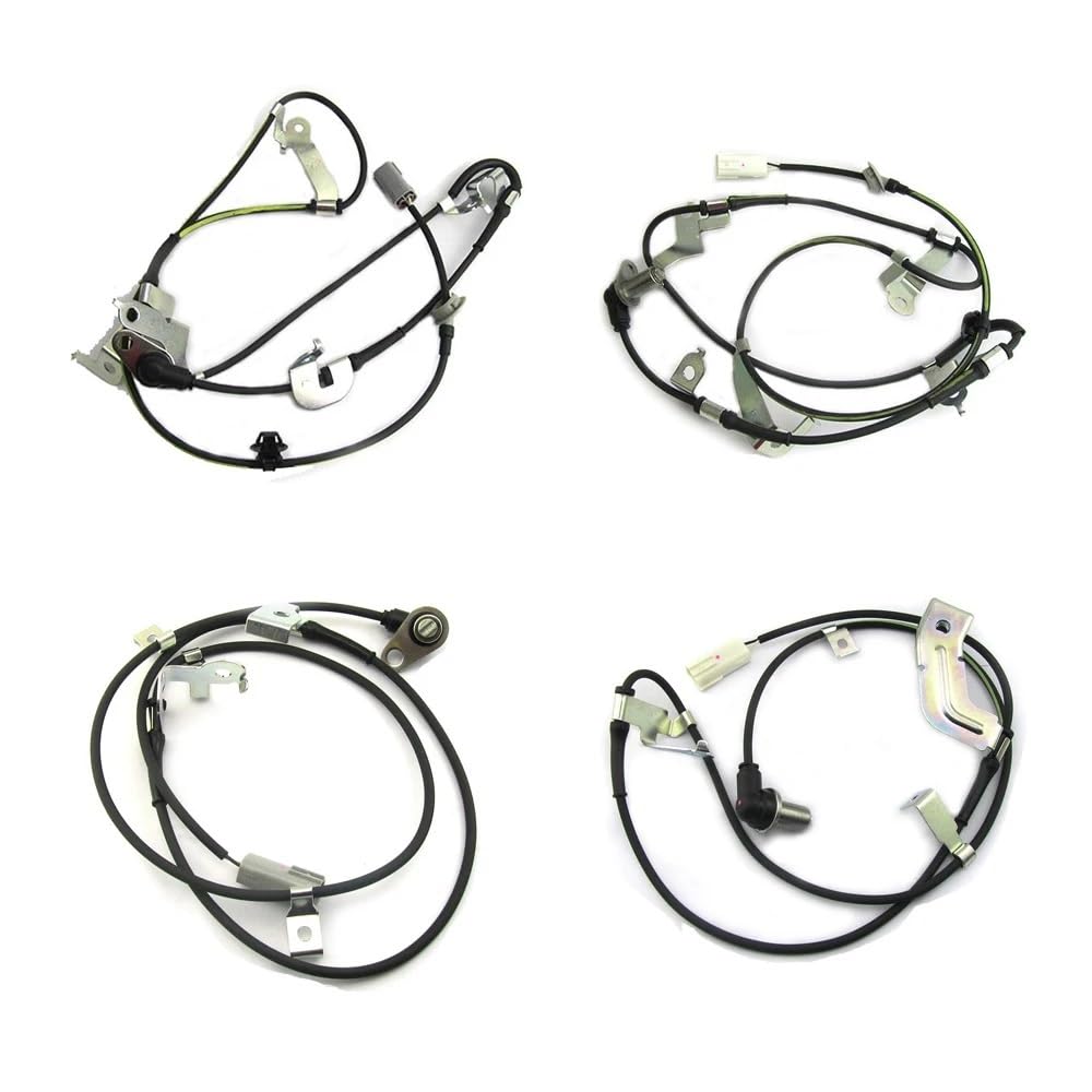 XARNUH ABS Raddrehzahlgeber Set 4PCS ABS Rad Geschwindigkeit Sensor Für Ranger 2,5 TD 3,0 TD 2006-2012 UM534373XA UM534370XA UM534371YA UM534372YA ABS Sensor von XARNUH