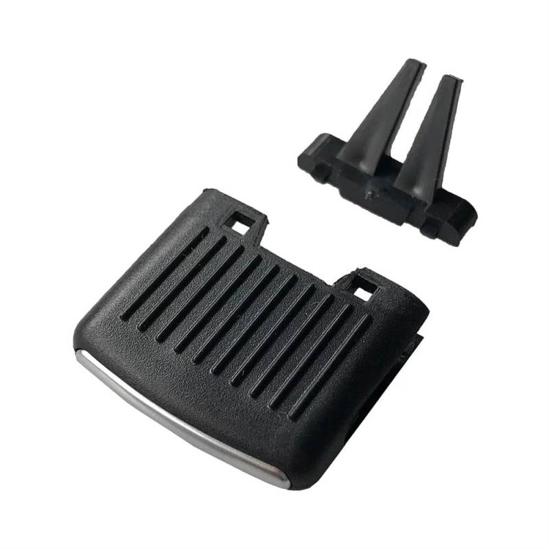 XARNUH Frontluftgitter Für MK5 Für Golf 5 MK5 GTI R32 Für Sagitar 2006-2011 1 Stück Dash Auto Vorne AC Air Outlet Vent Slide Einstellen Clip Grill(Centra Left 1pc) von XARNUH