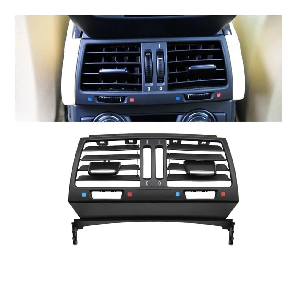 XARNUH Frontluftgitter Für X5 Für X6 Für E70 E71 E72 2007-2013 Armaturenbrett Vorne Mitte Links Rechts Klimaanlage Panel Hinten AC Vent Grille Outlet Abdeckung(Rear Model C) von XARNUH