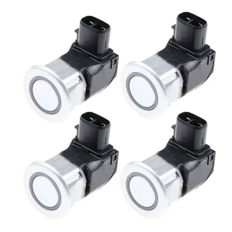 XARNUH Parksensor PDC Sensor Für GS300 Für GS350 Für GS430 Für IS250 89341-30010 8934130010 PDC Parkplatz Sensor Park Assist Objektsensor(Silver 4 PCS) von XARNUH