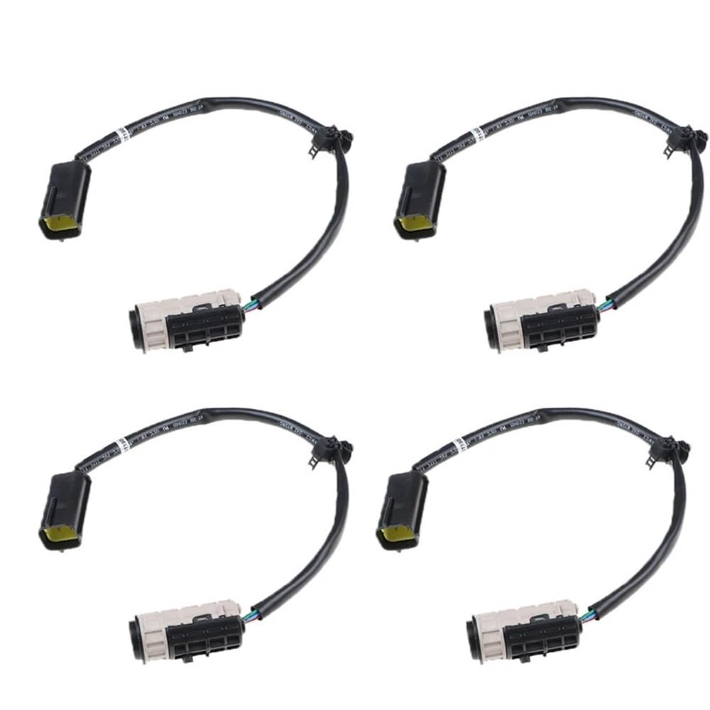 XARNUH Parksensor PDC Sensor Für Hyundai Für Genesis 2009-2014 95720-3M000 957203M000 Umkehr PDC Parkplatz Sensor Rückfahr Unterstützen Sensor Park Assist Objektsensor(Black 4 pcs) von XARNUH