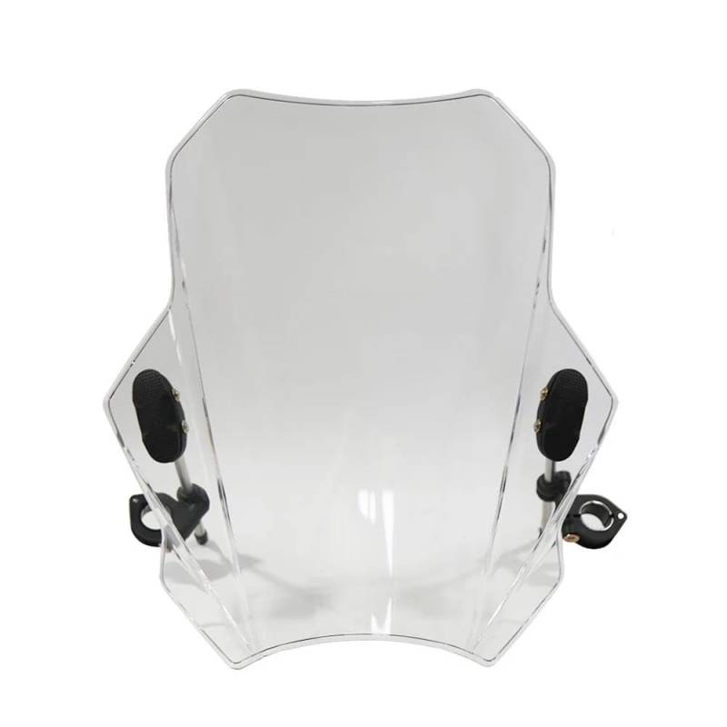 XARNUH Windschild Motorrad Für 700 CLX Motorrad Windschutzscheibe Abdeckungen Bildschirm Motorräder Deflektor Windschutzscheibe Spoiler Verkleidung Deflektor(Transparent) von XARNUH