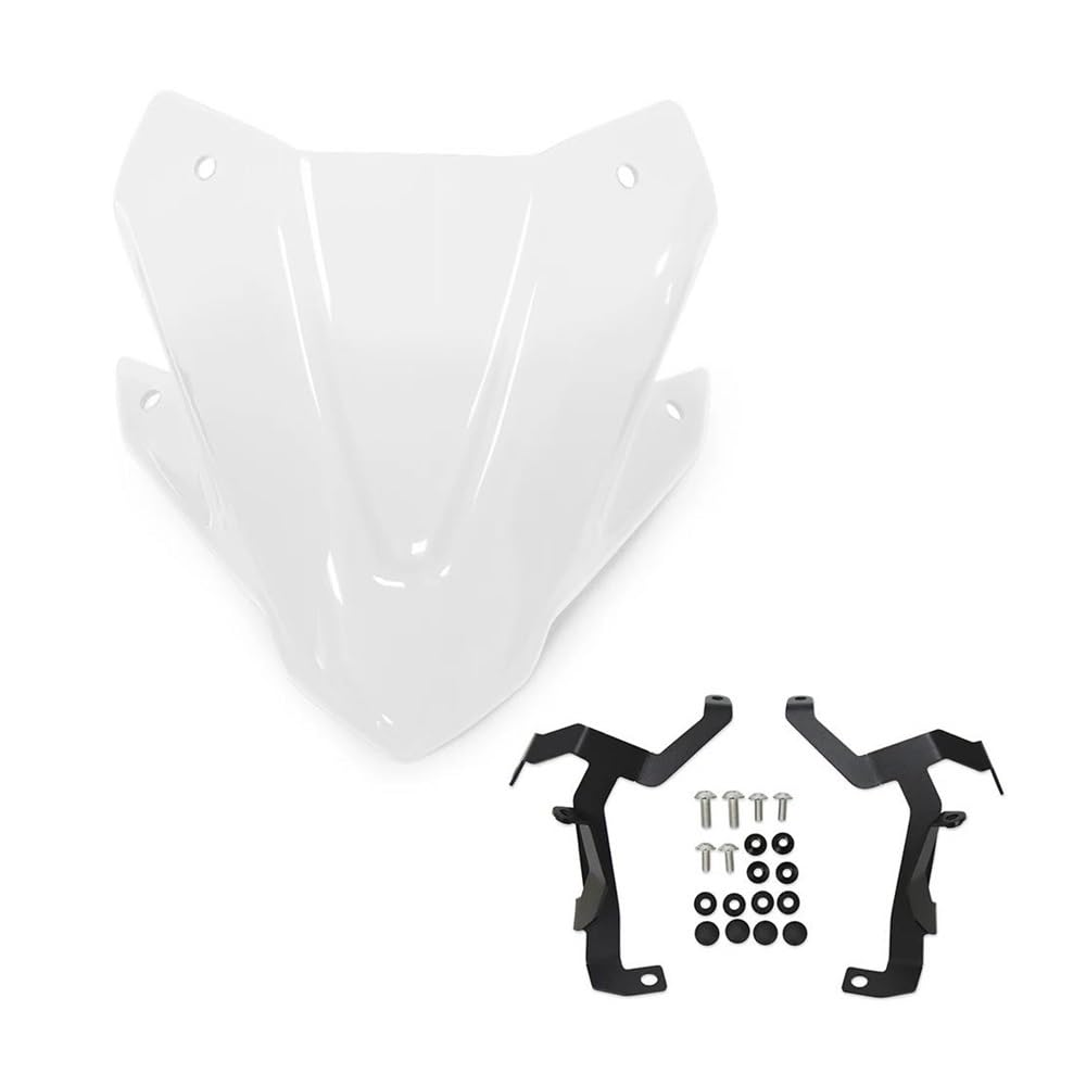 XARNUH Windschild Motorrad Für CB750 Für Hornet 2023 2024 Motorrad Zubehör Windschutzscheibe Verlängerung Spoiler Deflektor Windschutzscheibe Verkleidung Deflektor(Transparent) von XARNUH