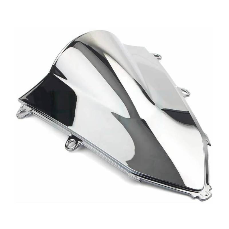 XARNUH Windschild Motorrad Für CBR650R 2019 2020 2021 2022 2023 Motorrad Wind Windschutzscheibe Windschutz Bildschirm Verkleidung Verkleidung Deflektor(Silver) von XARNUH