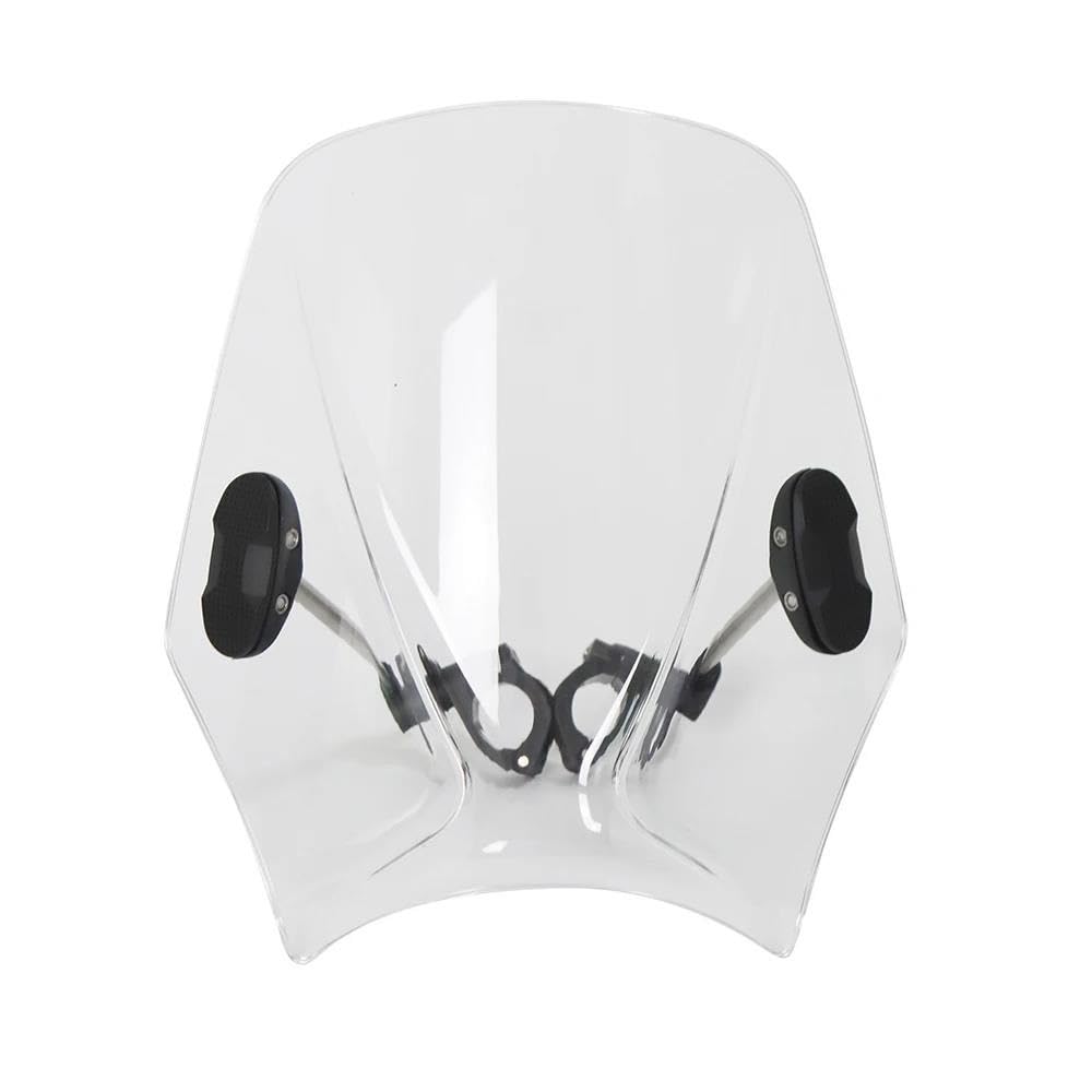 XARNUH Windschild Motorrad Für CLX 700 Motorrad Windschutzscheibe Windschutz Windabweiser Motorrad Windschutzscheibe Frontverkleidung Deflektor Verkleidung Deflektor(Transparent) von XARNUH