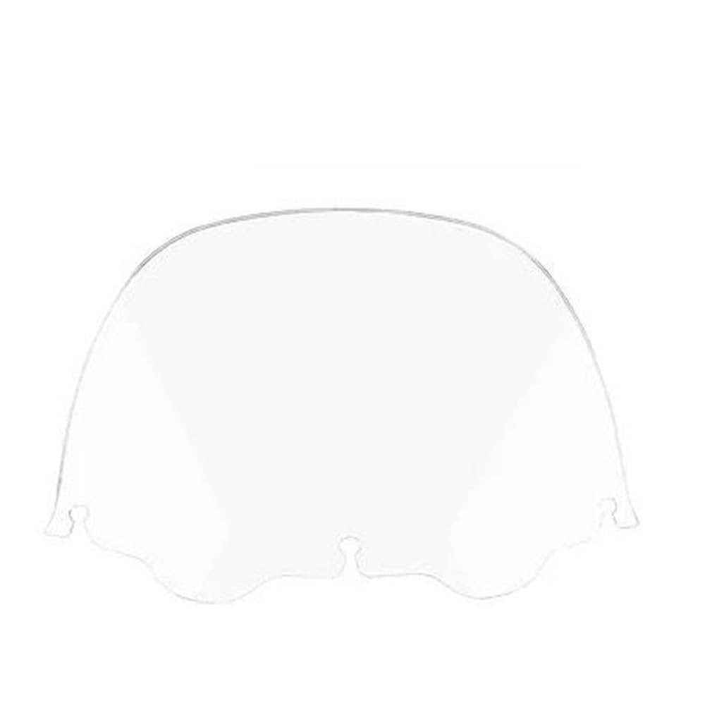 XARNUH Windschild Motorrad Für Electra Für Straße Für Glide Für Ultra Für Classic Für Trike 1996-2013 Motorrad 13 "Windschutzscheibe Deflektor Windschutzscheibe Verkleidung Deflektor(Clear) von XARNUH