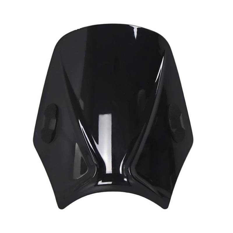 XARNUH Windschild Motorrad Für Eliminator Für SE 400 450 Für E400 Für E450 2023 2024 Motorrad Windschutzscheibe Windschutz Windabweiser Runde Scheinwerfer Verkleidung Deflektor(Black) von XARNUH