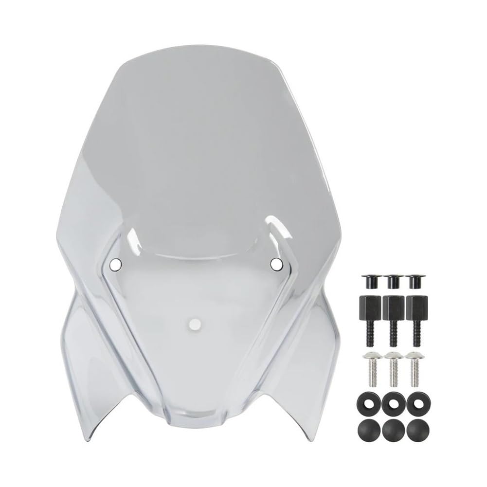 XARNUH Windschild Motorrad Für F 900R 2020-2024 Windschutzscheibe Windschutz Motorrad Windabweiser Bildschirm Mit Halterung Zubehör Verkleidung Deflektor(A-Styles 1) von XARNUH