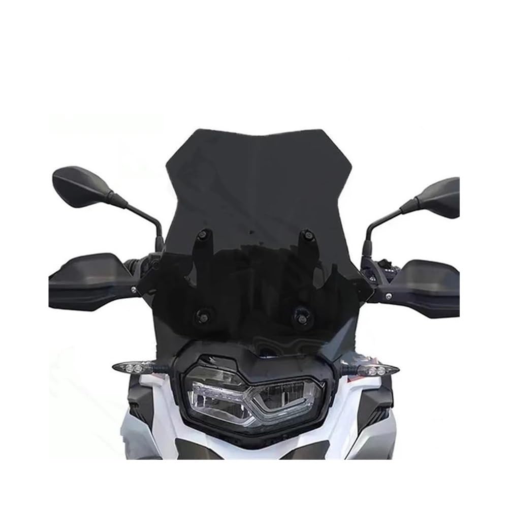 XARNUH Windschild Motorrad Für F800GS 2024 2025 Windschutzscheibe Motorrad Windschutzscheibe Windabweiser Motorrad Windschutzscheibe Verkleidung Deflektor(Black) von XARNUH