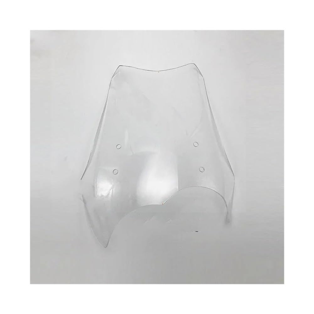 XARNUH Windschild Motorrad Für G 650 GS Windschutzscheibe Windschutz Windabweiser Motorrad Windschutzscheibe Windschutzscheibe Spoiler Verkleidung Deflektor(280MM Transparent) von XARNUH