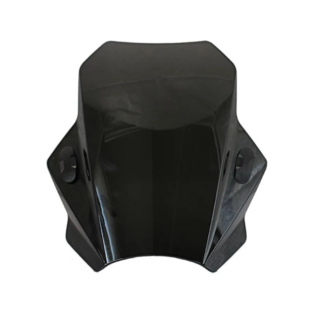 XARNUH Windschild Motorrad Für G310R Für R1150 Für F800R Motorrad Einstellbare Wind Bildschirm Windschutzscheibe Windschutzscheibe Spoiler Verkleidung Deflektor(Black) von XARNUH