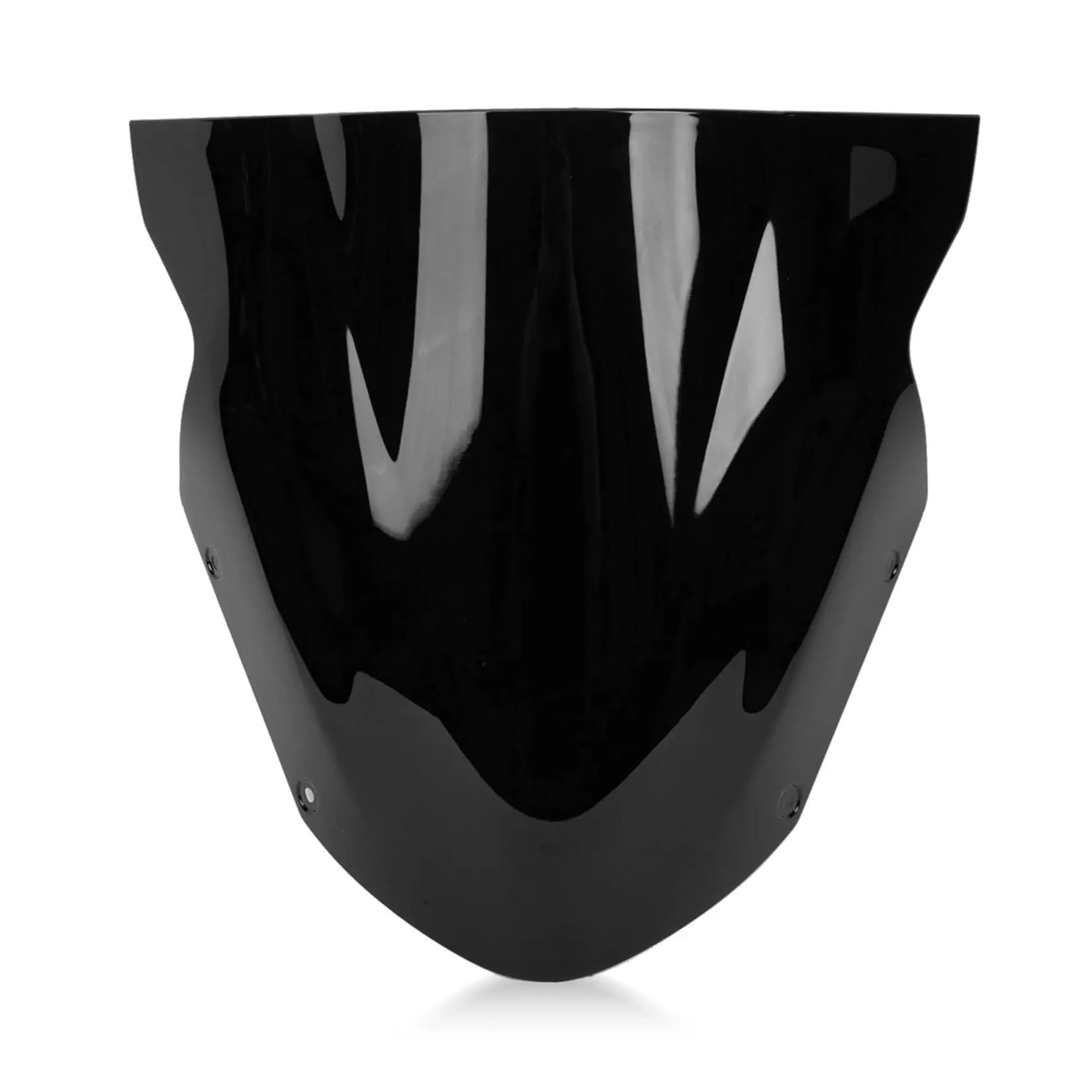 XARNUH Windschild Motorrad Für NI&nja 650 Für ER6F 2009 2010 2011 Motorrad Windschutzscheibe Windschutz Front Verkleidung Deflektor Verkleidung Deflektor(Black) von XARNUH