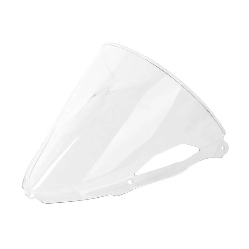 XARNUH Windschild Motorrad Für NI&nja Für ZX-6R 2024 Motorrad Windschutz Bildschirm Roller Windschutzscheibe Spoiler Front Verkleidung Deflektor Verkleidung Deflektor(Transparent) von XARNUH