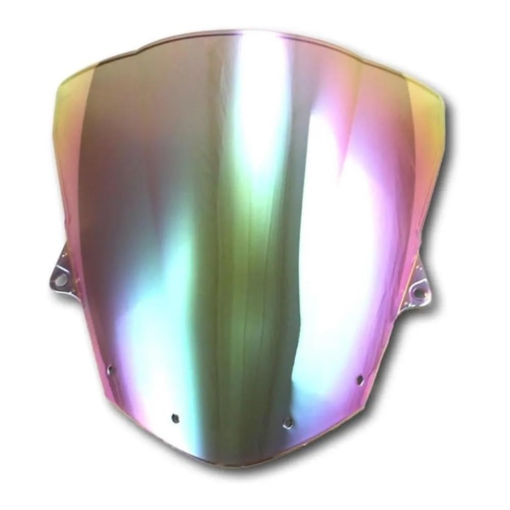 XARNUH Windschild Motorrad Für NI&nja Für ZX10R Für ZX1000E Für ZX1000F 2008-2010 Motorrad-Windschutzscheibe Verkleidung Deflektor(Multi) von XARNUH