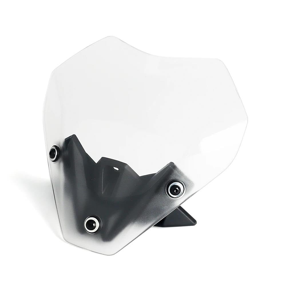 XARNUH Windschild Motorrad Für S1000R 2021-2023 Motorrad Windschutzscheibe Windschutz Abdeckungen Visier Deflektor Motorrad Zubehör Verkleidung Deflektor(Clear) von XARNUH