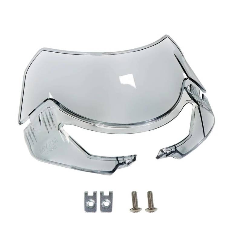 XARNUH Windschild Motorrad Für Street für Triple für S 660 für 765 R für 765 RS 2022 2021 2020 Windschutzscheibe Windabweiser Verkleidung Deflektor(Gray) von XARNUH