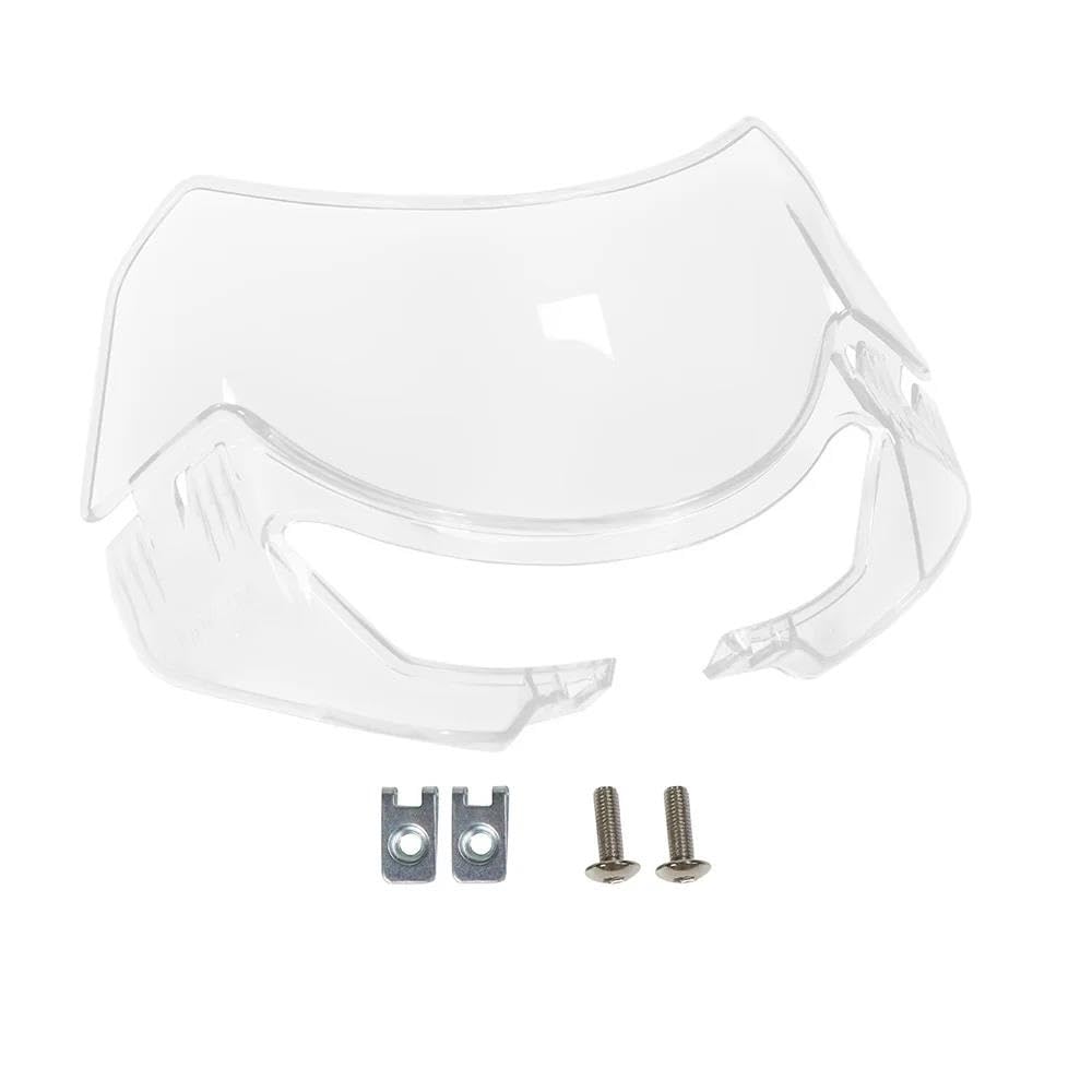 XARNUH Windschild Motorrad Für Street für Triple für S 660 für 765 R für 765 RS 2022 2021 2020 Windschutzscheibe Windabweiser Verkleidung Deflektor(Transparent) von XARNUH