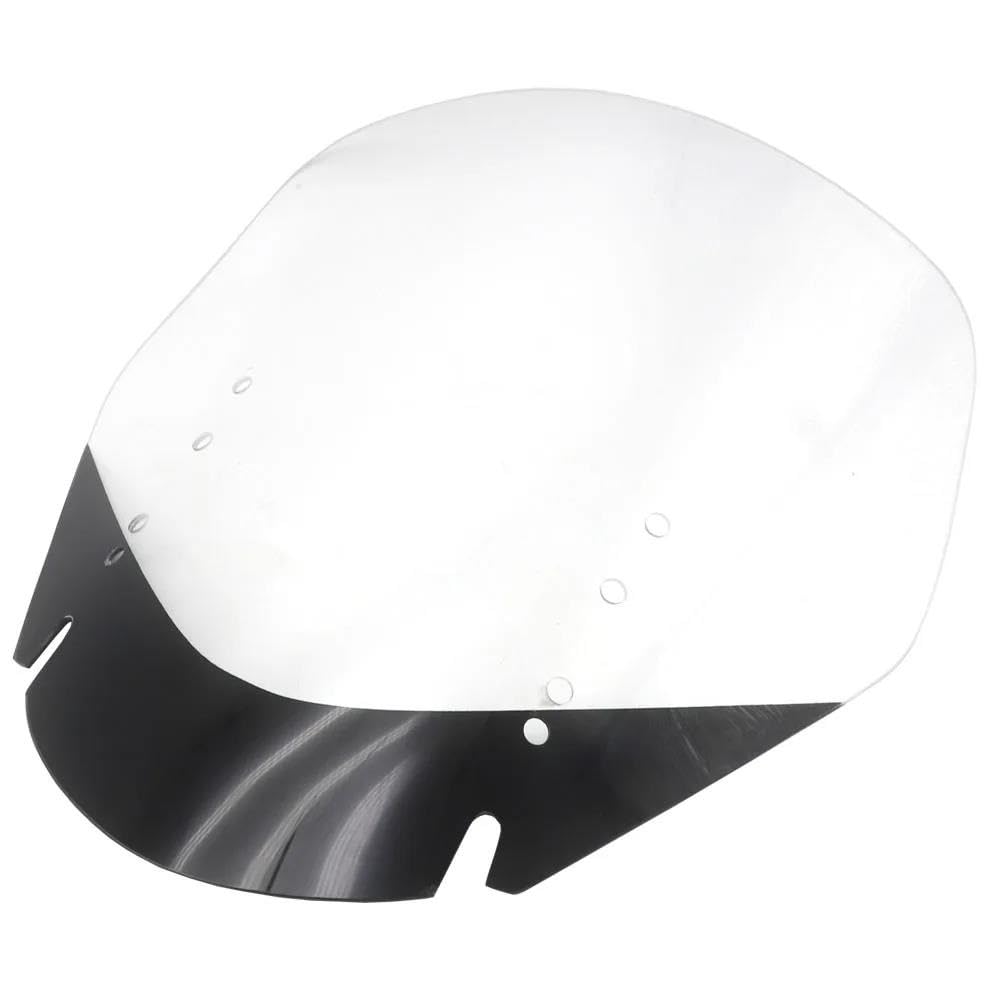 XARNUH Windschild Motorrad Für Suzuki Für DL650 2004-2011 39CM Motorrad Windschutzscheibe Windschutz Windabweiser Verkleidung Deflektor von XARNUH