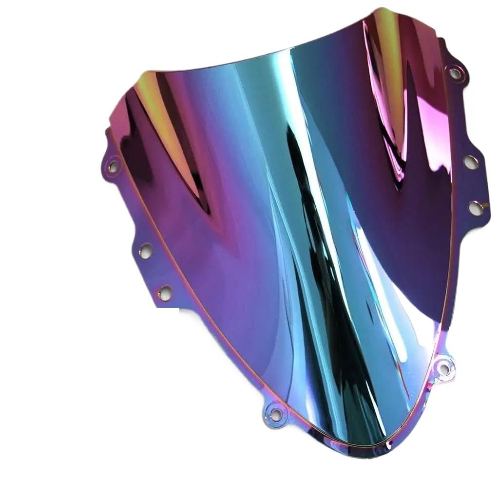 XARNUH Windschild Motorrad Für Suzuki Für GSXR600 750 Für K4 2004-2005 Motorrad Windschutzscheibe Windschutzscheibe Windschutzscheibe Verkleidung Deflektor(Iridium) von XARNUH