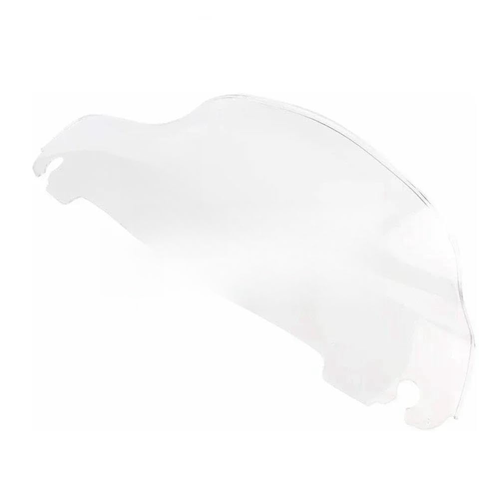 XARNUH Windschild Motorrad Für Touring Für Electra Für Street Für Glide Für FLHX Für FLHT 2014-2020 Motorrad Windschutzscheibe Windschutzscheibe Verkleidung Deflektor(White) von XARNUH